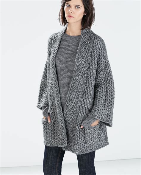 zara cardigan